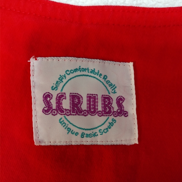 S.C.R.U.B.S Long Sleeve Jacket Top - Picture 3 of 3